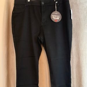 Avenue skinny Butter Denim jeans.